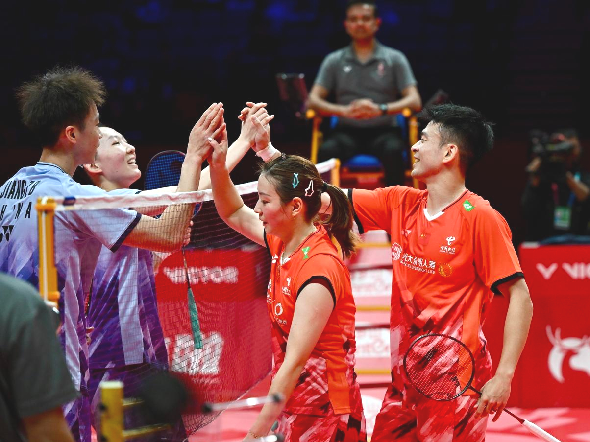 日本队完胜印度队，陈雨菲关键制胜